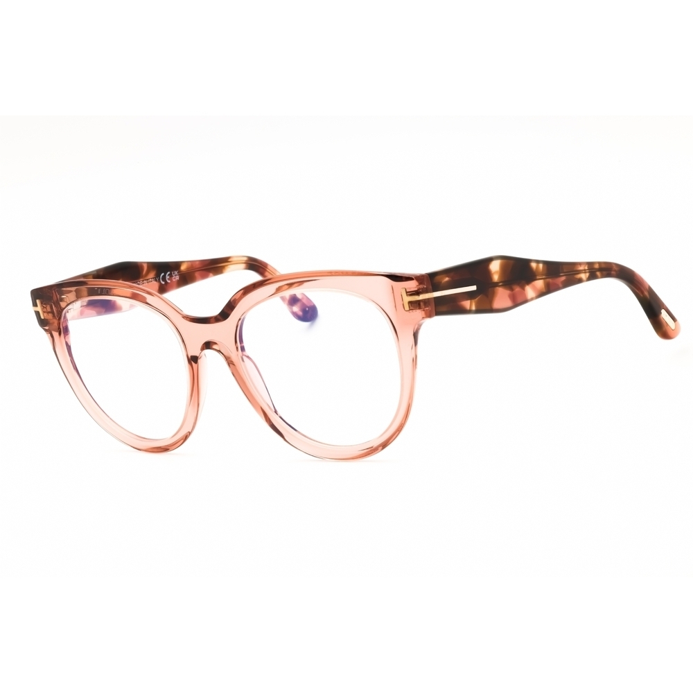 NWT Tom Ford FT5987-B Pink Round 52mm Eyeglasses